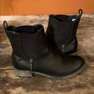 Rocket dog flat combat boots